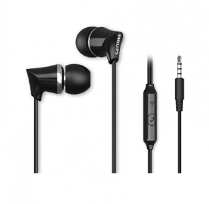 PHILIPS Audio TAE1136 Wired in Ear Earphones with Built in Mic